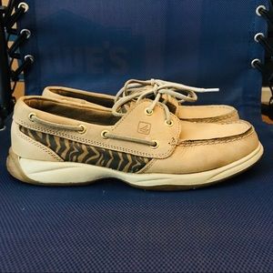 Sperry Top-Sider Zebra Print